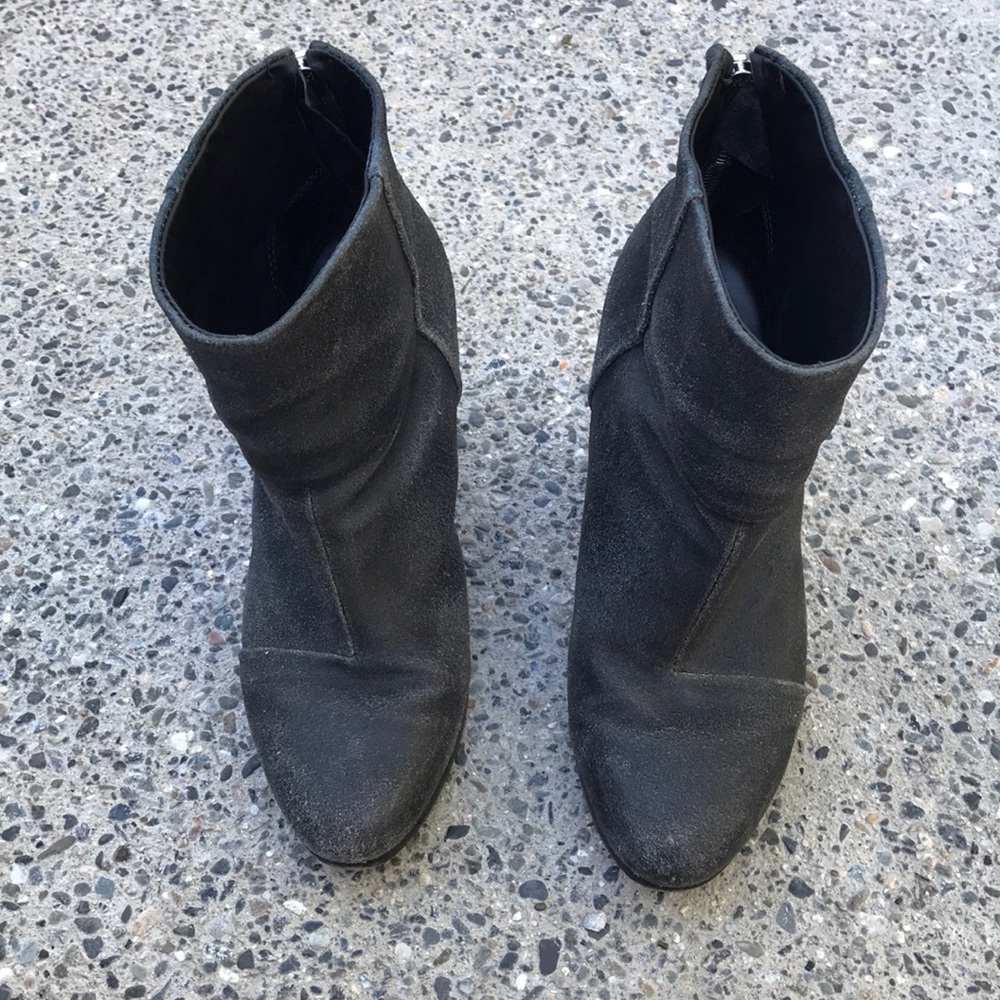 Rag & Bone distressed leather booties
